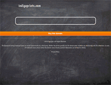 Tablet Screenshot of designs.indigoprints.com